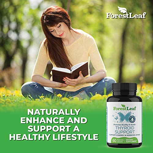 Foto 7 | Suplemento Forestleaf Thyroid Support Con Yodo, 60 Cápsulas - Venta Internacional.