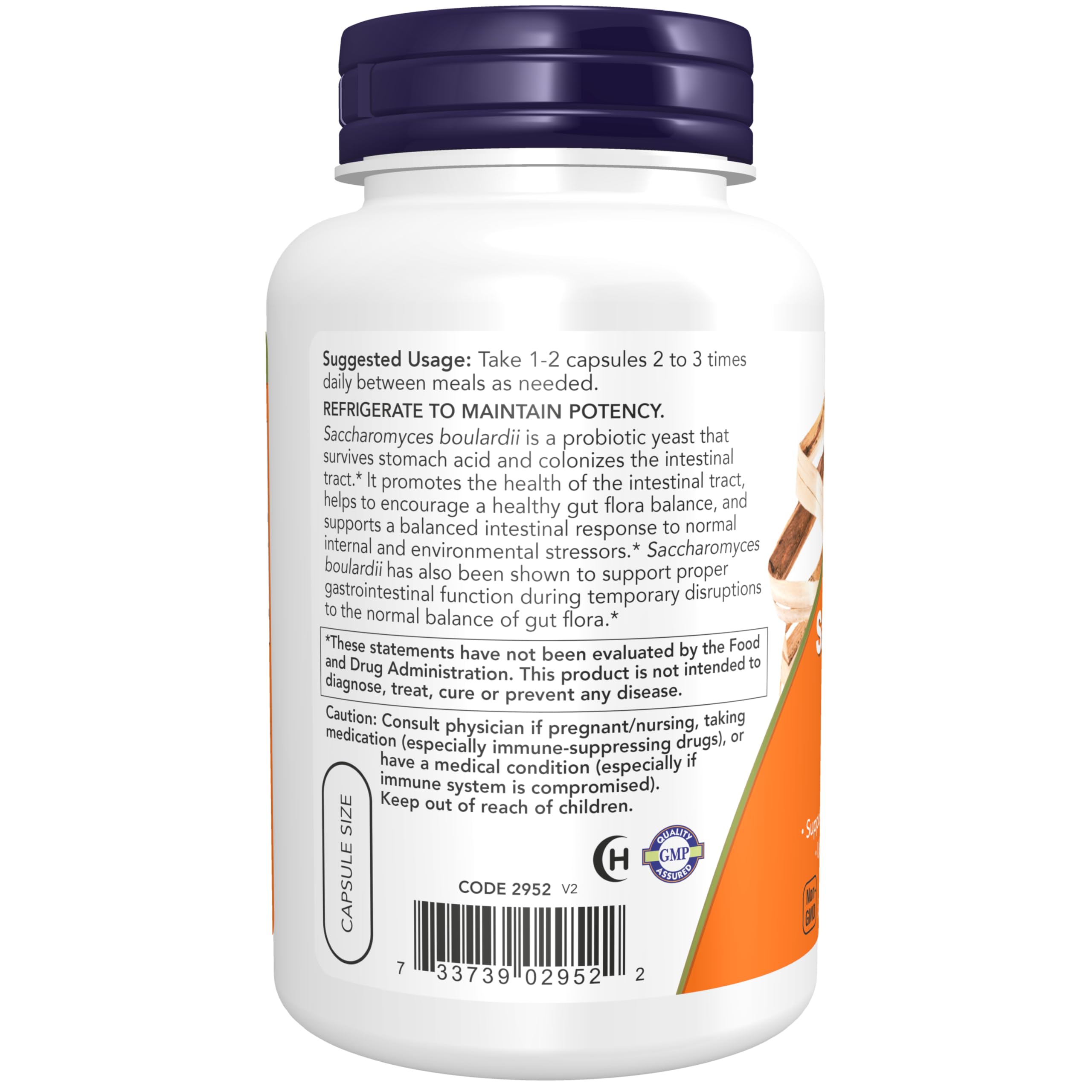 Foto 3 | Suplementa El Probiótico Saccharomyces Boulardii De Ahora 5 Mil Millones De C - Venta Internacional.