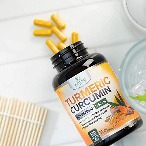 Foto 8 pulgar | Suplemento De Curcumina Con Cúrcuma De Nature's Nutrition, 2600 Mg - Venta Internacional.