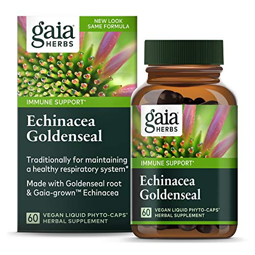 Foto 2 pulgar | Suplemento Gaia Herbs Echinacea Goldenseal 60 Cápsulas Veganas - Venta Internacional.