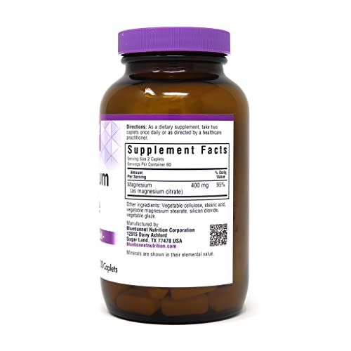 Foto 8 pulgar | Suplemento Bluebonnet Nutrition Citrato De Magnesio 400 Mg 120  - Venta Internacional.