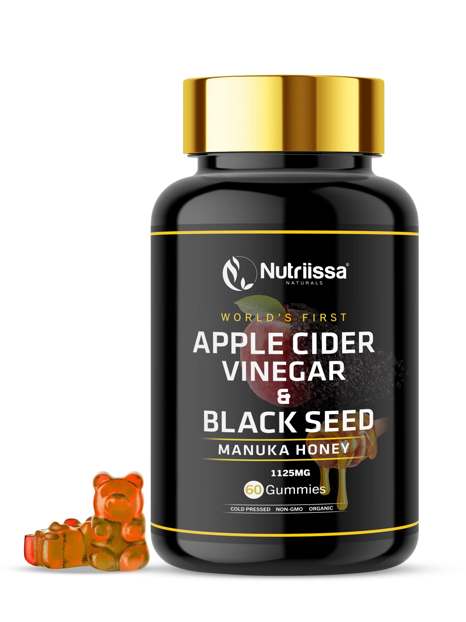 Gomitas De Vinagre De Sidra De Manzana Orgánico Supplement Nutriissa - Venta Internacional.
