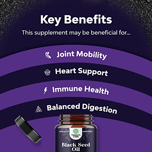 Foto 4 | Cápsulas Veganas De Aceite De Semillas Negras Supplement Natures Craft - Venta Internacional.