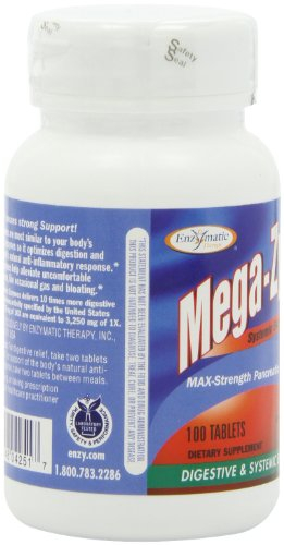 Foto 7 pulgar | Suplemento Nature's Way Mega-zyme Enzyme 100 Comprimidos - Venta Internacional.