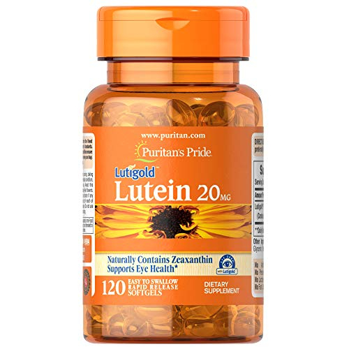 Cápsulas Blandas De Apoyo A La Salud Ocular Puritan's Pride 120 - Venta Internacional.