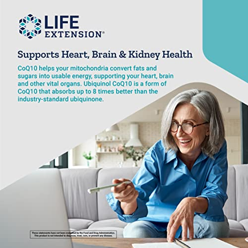 Foto 6 pulgar | Complemente Life Extension Super Ubiquinol Coq10 Con Pqq 30  - Venta Internacional.