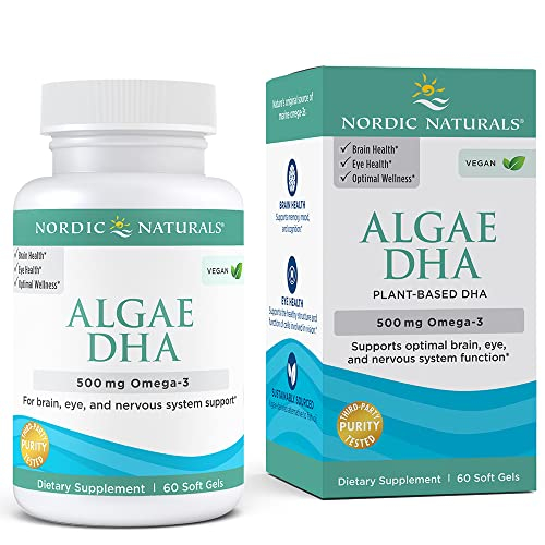 Foto 2 pulgar | Suplemento Nordic Naturals Algae Dha 500 Mg Omega-3 Dha 60 So - Venta Internacional.