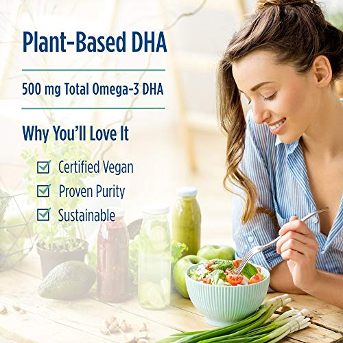 Foto 5 pulgar | Suplemento Nordic Naturals Algae Dha 500 Mg Omega-3 Dha 60 So - Venta Internacional.