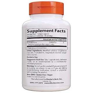 Foto 2 | Suplemento Doctor's Best Nattokinase 2000 Fu Heart Health 9 - Venta Internacional.