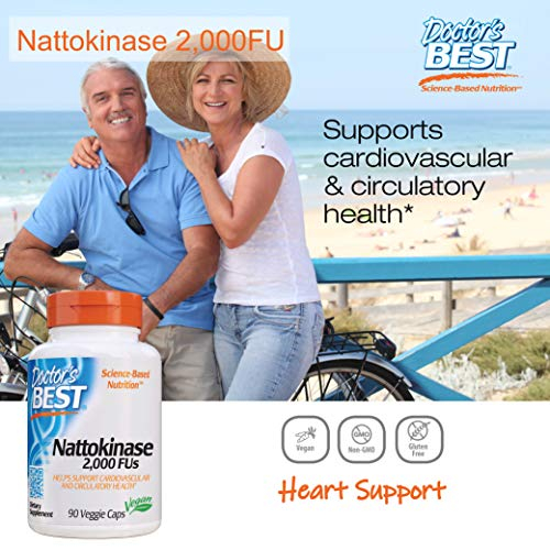 Foto 5 pulgar | Suplemento Doctor's Best Nattokinase 2000 Fu Heart Health 9 - Venta Internacional.