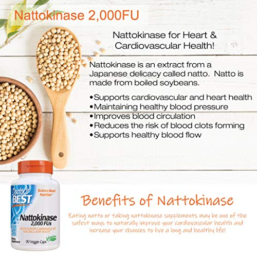 Foto 8 pulgar | Suplemento Doctor's Best Nattokinase 2000 Fu Heart Health 9 - Venta Internacional.