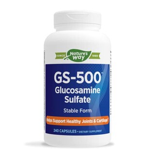 Foto 1 | Suplemento Nature's Way Gs-500 De Sulfato De Glucosamina 500 Mg 240 - Venta Internacional.