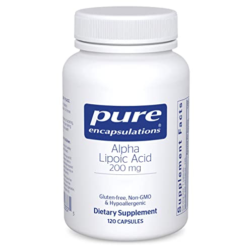 Foto 2 pulgar | Suplemento De Ácido Alfa Lipoico De Pure Encapsulations 200 Mg 120 C - Venta Internacional.