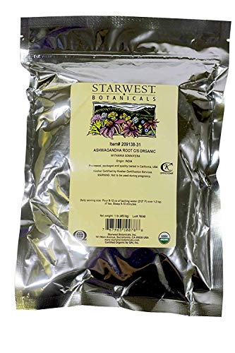 Foto 1 | Raíz De Ashwagandha Orgánica Cortada Y Tamizada | Starwest Botanicals - Venta Internacional.