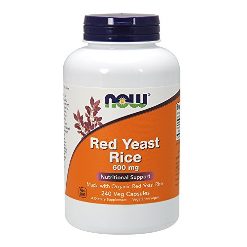 Foto 1 | Suplement Now Foods, Arroz De Levadura Roja, 600 Mg, 240 Cápsulas Vegetarianas - Venta Internacional.