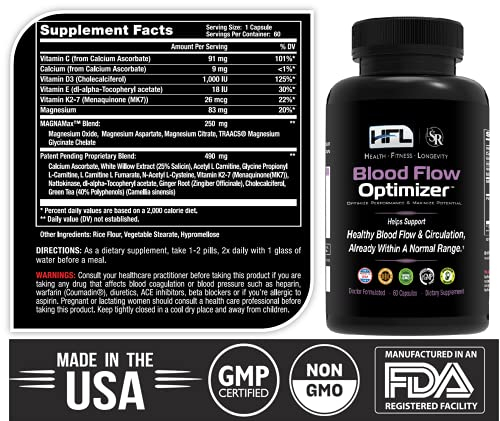 Foto 3 pulgar | Suplemento Optimizador Del Flujo Sanguíneo Hfl Del Dr. Sam Robbins - Venta Internacional.