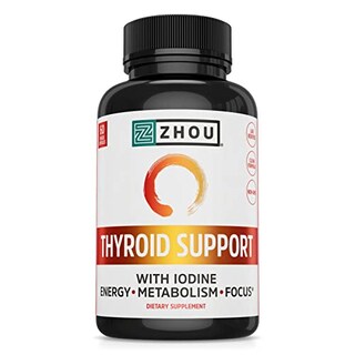 Foto 7 | Suplemento Zhou Thyroid Support Complex 60 Cápsulas - Venta Internacional.