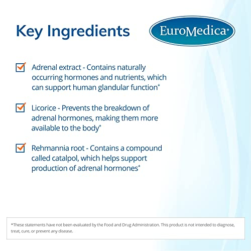 Foto 3 | Suplemento Euromedica Adrenaplex 60 Cápsulas - Venta Internacional.