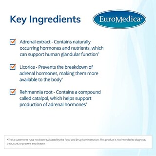 Foto 3 | Suplemento Euromedica Adrenaplex 60 Cápsulas - Venta Internacional.
