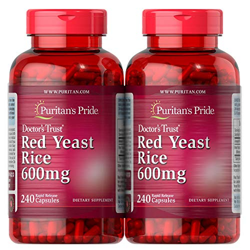 Foto 2 pulgar | Suplemento Puritan's Pride, Levadura Roja, Arroz, 600 Mg, 240 Tabletas  - Venta Internacional.