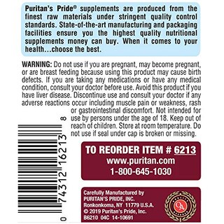 Foto 2 | Suplemento Puritan's Pride, Levadura Roja, Arroz, 600 Mg, 240 Tabletas - Venta Internacional.