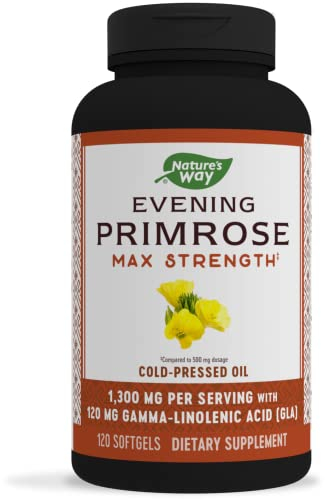 Suplemento Nature's Way Evening Primrose Max Strength 120 So - Venta Internacional.