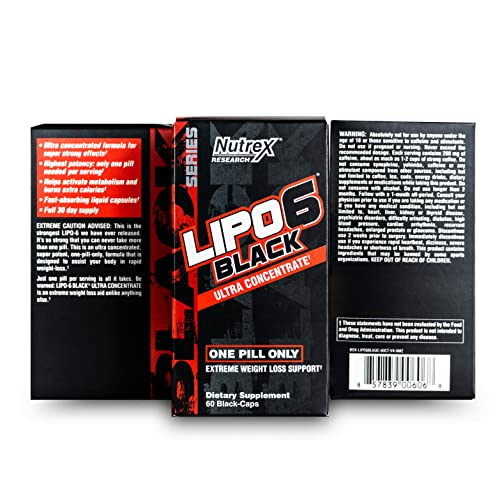 Foto 3 pulgar | Suplemento Nutrex Research Lipo-6 Black Ultra Concentrate - Venta Internacional.