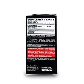Foto 3 | Suplemento Nutrex Research Lipo-6 Black Ultra Concentrate - Venta Internacional.