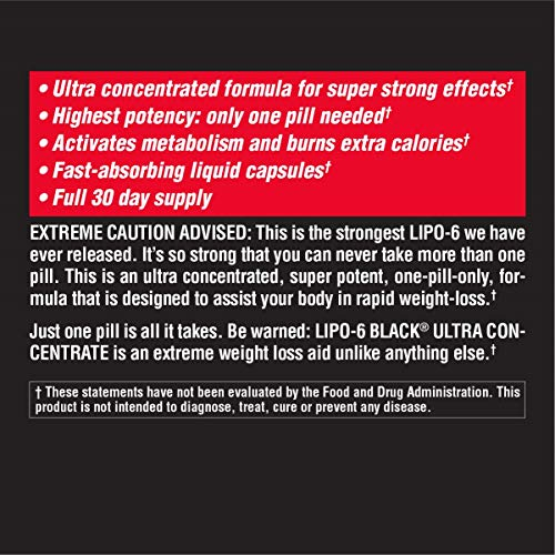 Foto 6 pulgar | Suplemento Nutrex Research Lipo-6 Black Ultra Concentrate - Venta Internacional.