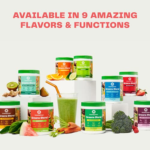 Foto 7 pulgar | Super Greens Powder Amazing Grass Energy Sandía, 30 Porciones - Venta Internacional.