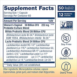Foto 2 | Probiotic Renew Life Para Mujeres, 50 Mil Millones De Cfu, 60 Cápsulas - Venta Internacional.