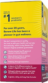 Foto 7 | Probiotic Renew Life Para Mujeres, 50 Mil Millones De Cfu, 60 Cápsulas - Venta Internacional.