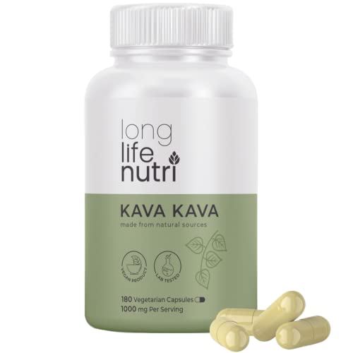 Foto 2 pulgar | Suplementos Longlifenutri, Extracto De Kava Y Kava, 1000 Mg, 180 Cápsulas - Venta Internacional.