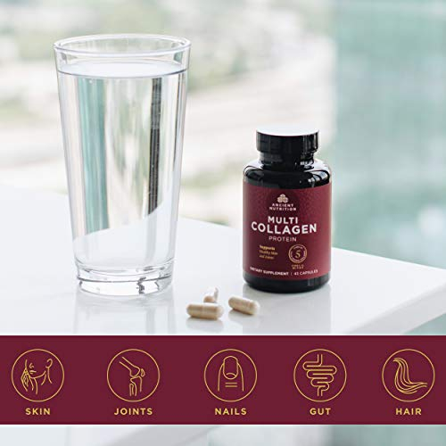Foto 4 | Píldoras De Péptidos De Colágeno Ancient Nutrition 90 Cápsulas - Venta Internacional.