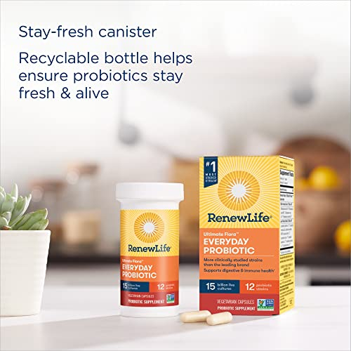 Foto 8 pulgar | Probiótico Renew Life Ultimate Flora Everyday 15b 60 Cápsulas - Venta Internacional