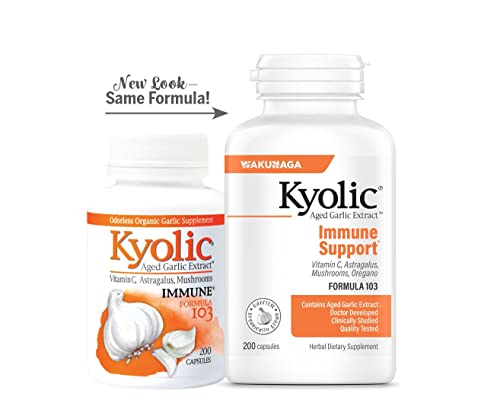 Foto 5 | Suplemento Kyolic, Extracto De Ajo Envejecido, Fórmula 103, 200 Cápsulas - Venta Internacional.