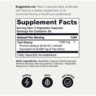 Foto 2 | Suplemento Toniiq Ultra High Strength Tart Cherry 52,000 mg - Venta Internacional
