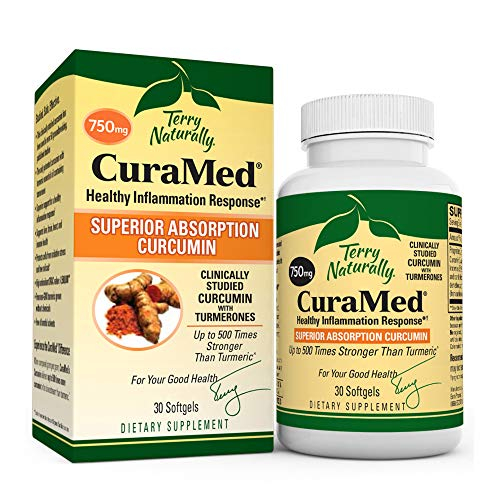 Foto 2 pulgar | Suplemento Terry Naturally Curamed 750 mg con Cúrcuma 30% Blanda - Venta Internacional