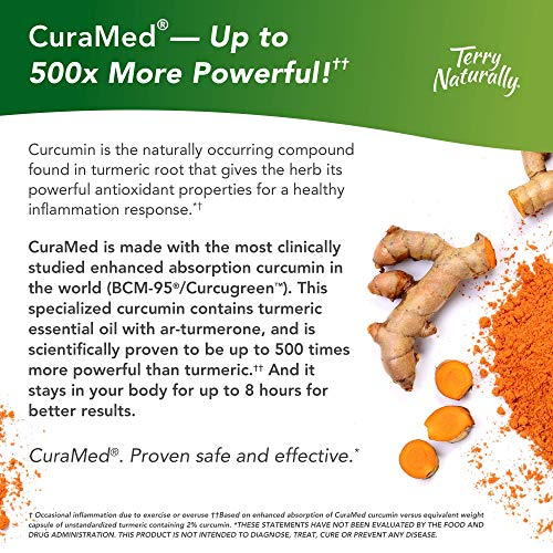 Foto 4 pulgar | Suplemento Terry Naturally Curamed 750 mg con Cúrcuma 30% Blanda - Venta Internacional