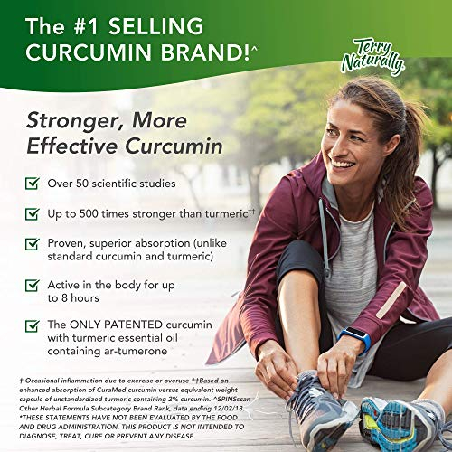 Foto 7 pulgar | Suplemento Terry Naturally Curamed 750 mg con Cúrcuma 30% Blanda - Venta Internacional