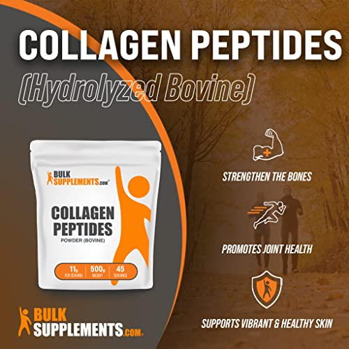 Foto 4 pulgar | Péptidos De Colágeno En Polvo Bulksupplements.com 500 G - 45 Servi - Venta Internacional.