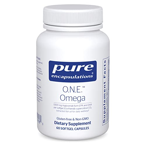 Foto 2 pulgar | Cápsulas De Gelatina Blanda Supplement Pure Encapsulations O.n.e. Omega 60 - Venta Internacional.