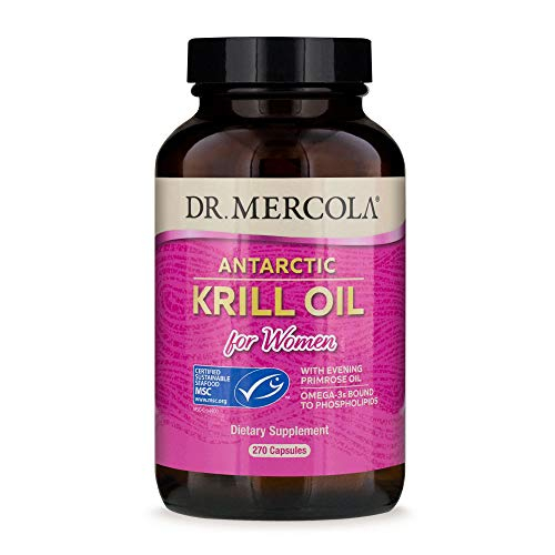 Foto 2 pulgar | Suplemento De Aceite De Krill Antártico Dr. Mercola Para Mujer 270 Cápsulas - Venta Internacional.