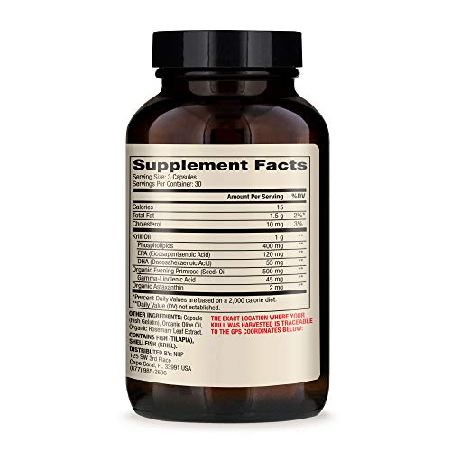 Foto 4 pulgar | Suplemento De Aceite De Krill Antártico Dr. Mercola Para Mujer 270 Cápsulas - Venta Internacional.