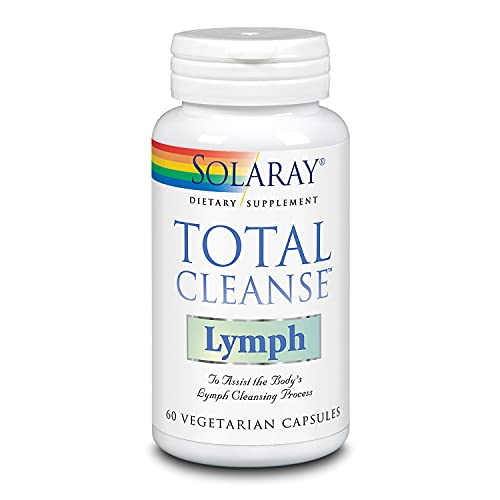 Suplemento Solaray Total Cleanse Para La Linfa, 60 Cápsulas Vegetales - Venta Internacional.