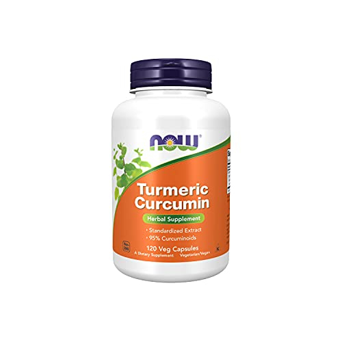 Suplemento Now, Cúrcuma Y Curcumina, 120 Cápsulas Vegetarianas - Venta Internacional.