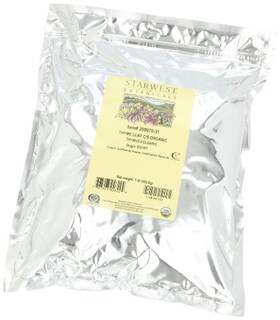 Foto 3 | Herbs Starwest Botanicals, Bolsa Orgánica Cortada En Hojas De Tomillo, 454 G - Venta Internacional.