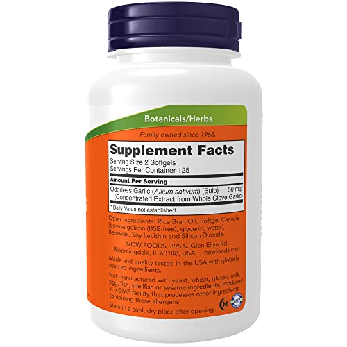 Foto 3 pulgar | Cápsulas Blandas De Extracto De Ajo Sin Olor Supplement Now Durante 18 Meses - Venta Internacional.