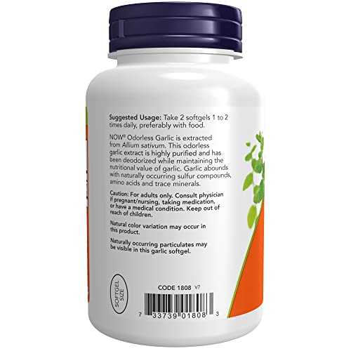 Foto 4 pulgar | Cápsulas Blandas De Extracto De Ajo Sin Olor Supplement Now Durante 18 Meses - Venta Internacional.