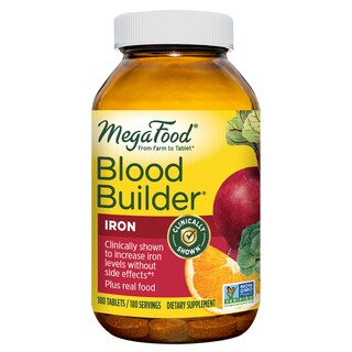 Foto 1 | Suplemento De Hierro Megafood Blood Builder 180 Comprimidos - Venta Internacional.